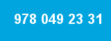 978 049 23 31